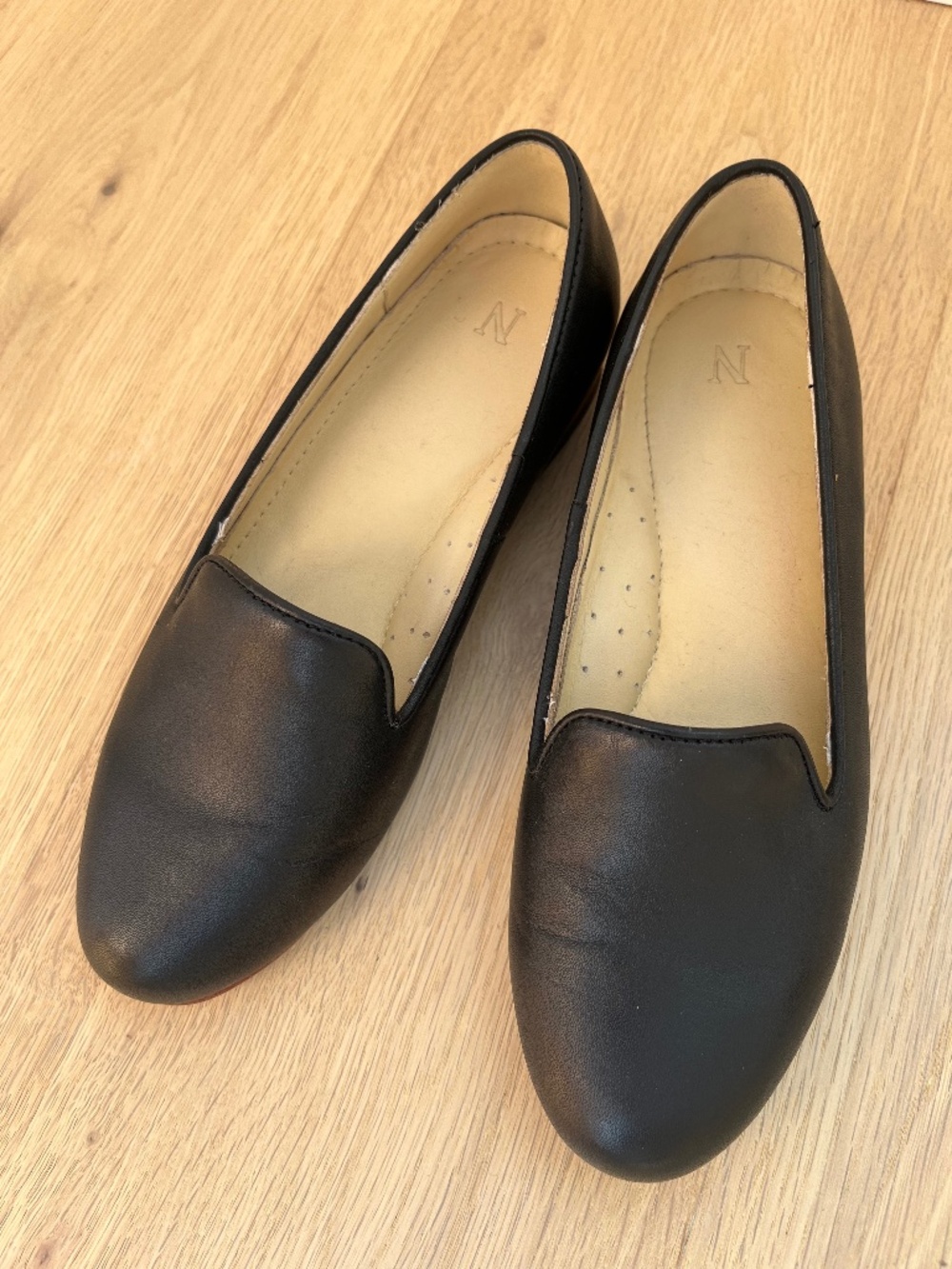 Nisolo Black Loafers, “Smoking Shoe” - Size 6